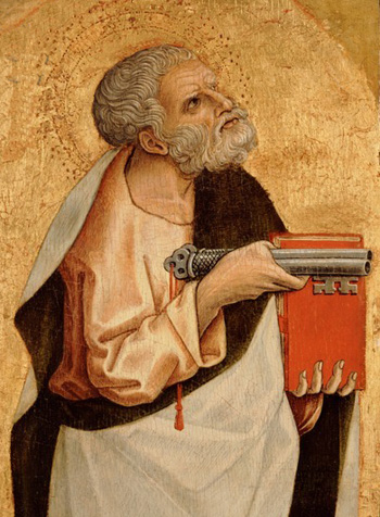 St. Peter holding keys to the Church